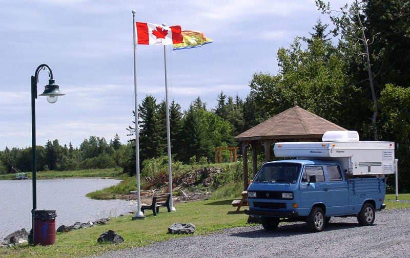 VW Truck Canada Camping