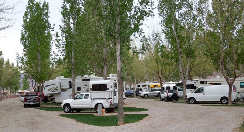 Alaskan Camper Out Of Place RV Park