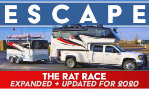 Escaping the rat race with a truck camper