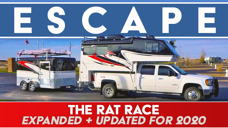 Escaping the rat race with a truck camper