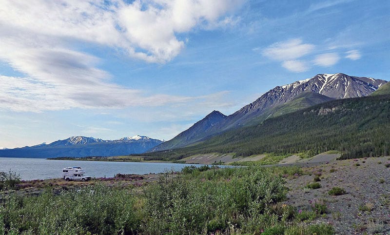 Kluane Lake AK Camping