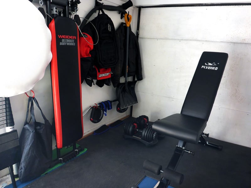 Trailer Gym Garage For Campers