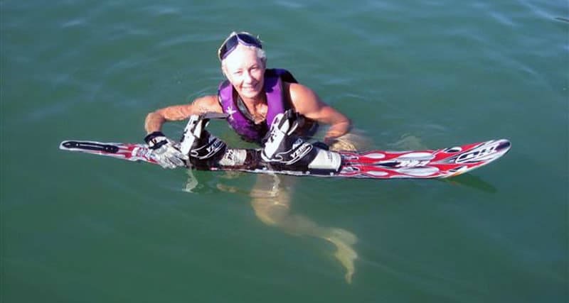 Trinity Lake to water ski