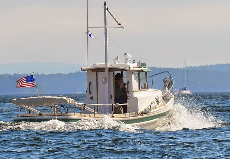 Mudhen Tugboat, San Juan Islands, Washington