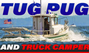 Tug Pug and Truck Camper