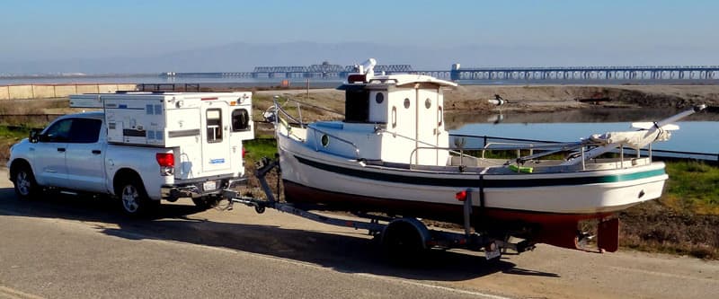 Tugboat Four Wheel Camper Rest Area