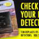 Replace RV CO and LP Detectors