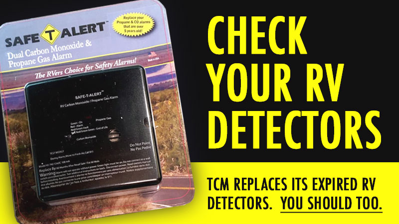 Replace RV CO and LP Detectors