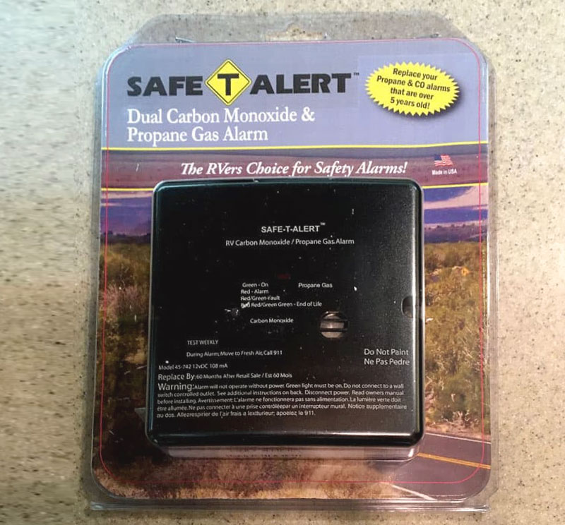 Safe T Alert Dual LP CO Detector