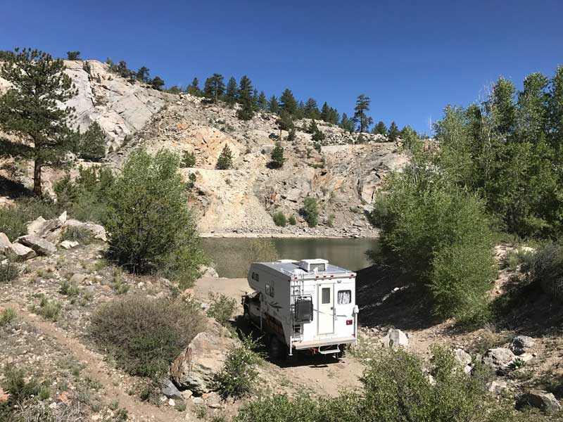 Boondocking Lance Camper