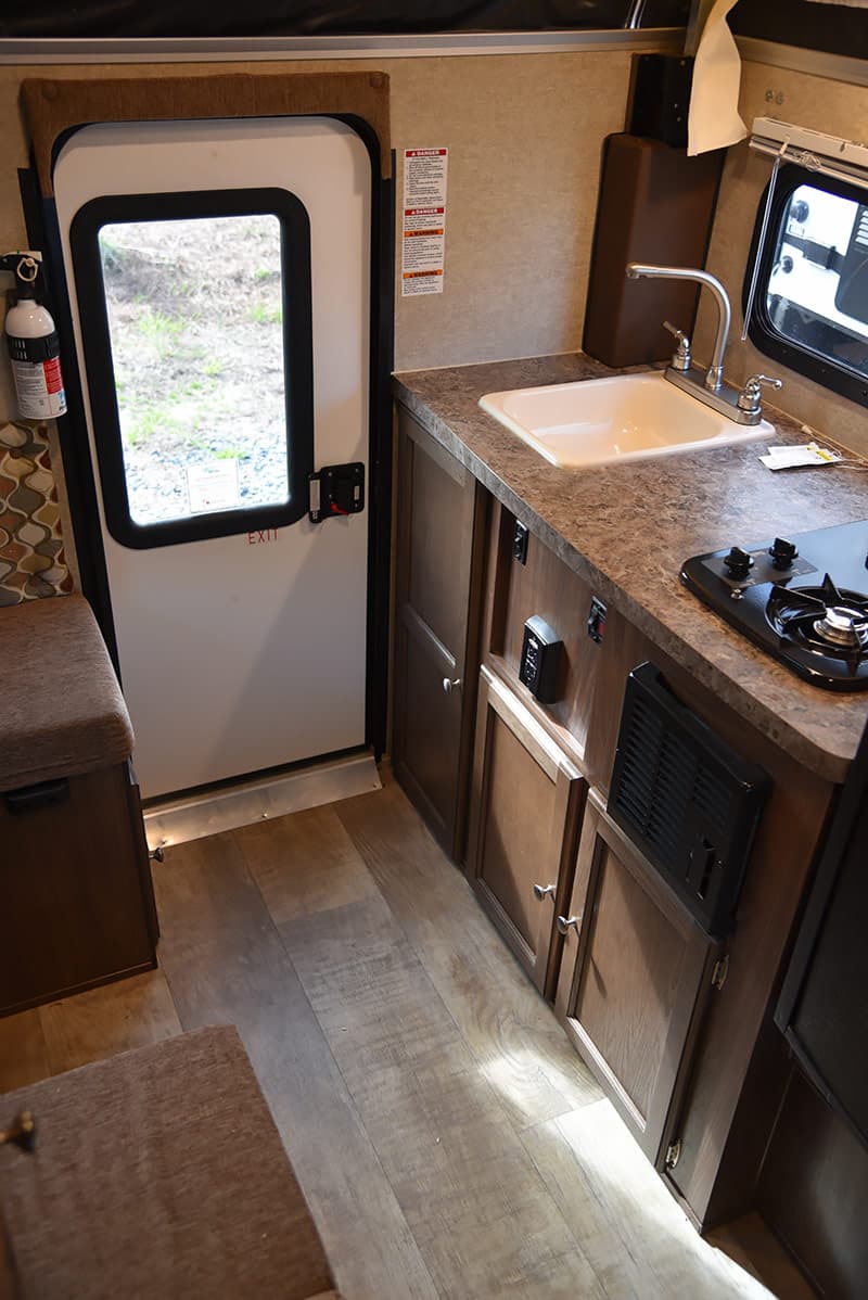 Palomino 550 rear kitchen