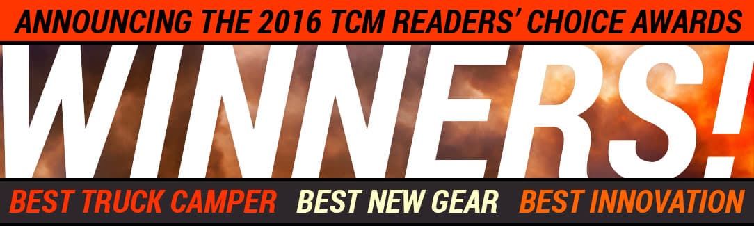 2016 Truck Camper Magazine Readers Choice Winners