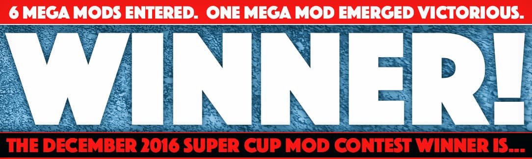 December 2016 Mega Mod Winner