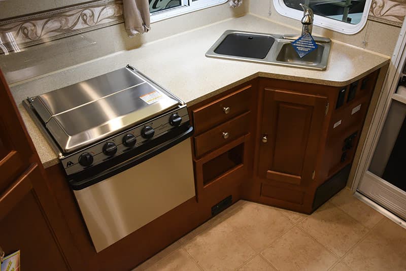 Arctic Fox 992 stainless steel stove top and oven