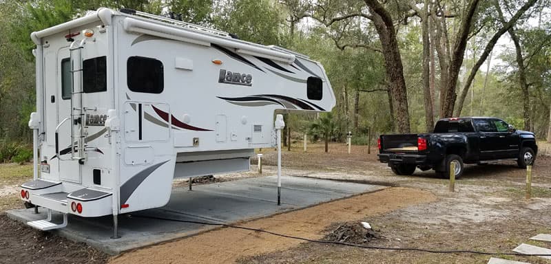 2017 GMC Denali Crew Cab DRW Camper Off Truck