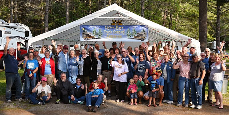 2017 North East Truck Campering Jamboree Group Shot