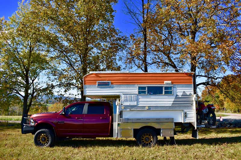 2017 Ram 3500 With 1969 Camper