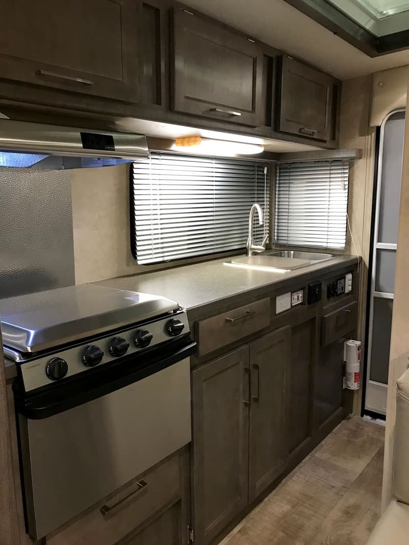 2018 Bigfoot Campers Stainless Steel Appliances