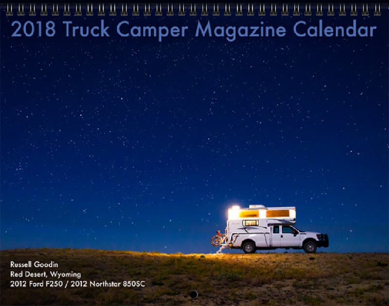 2018 Truck Camper Magazine Cover