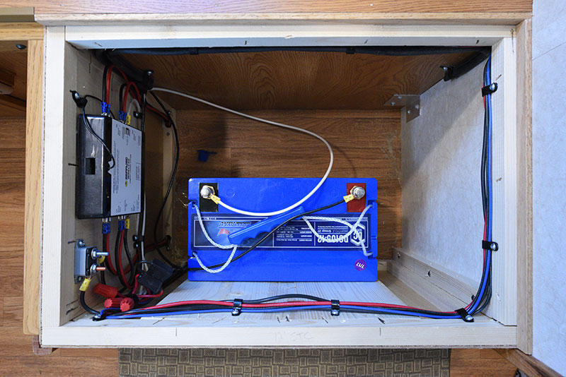 Northstar 12STC Battery Compartment