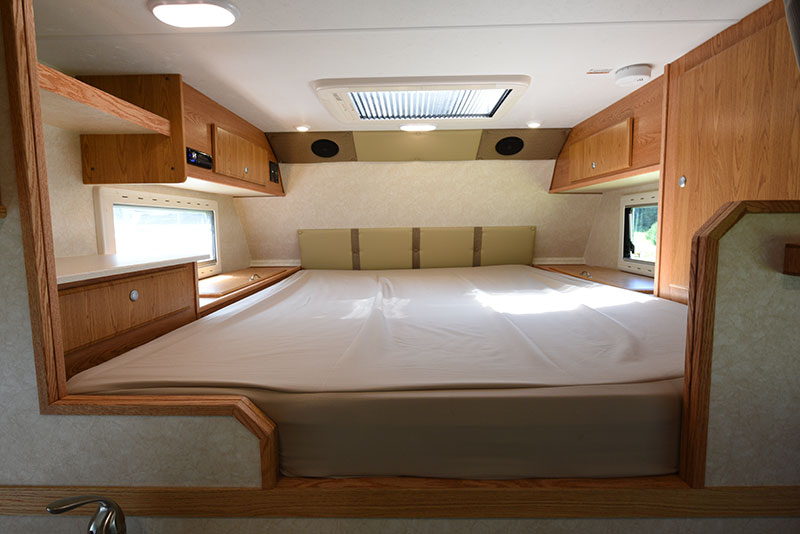 Northstar 12STC Camper Review Cabover Bedroom