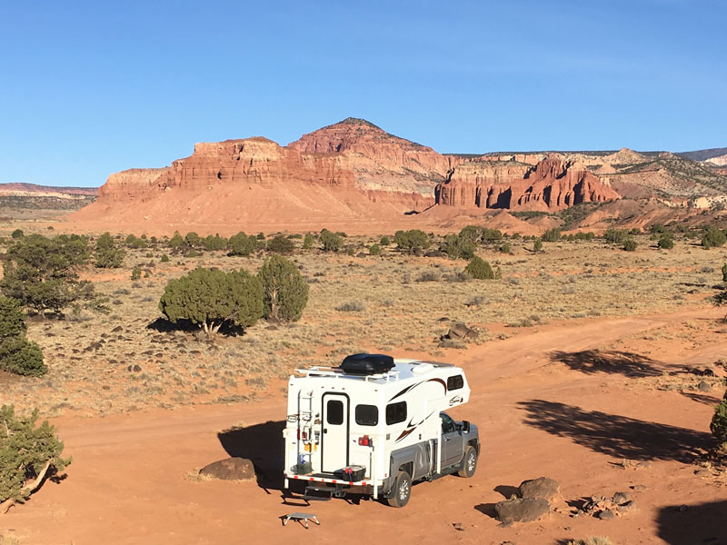 Boondocking in Torrey, Utah