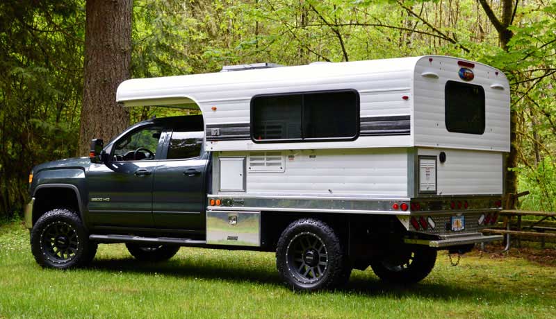 Alaskan Flatbed Camper Side Entry