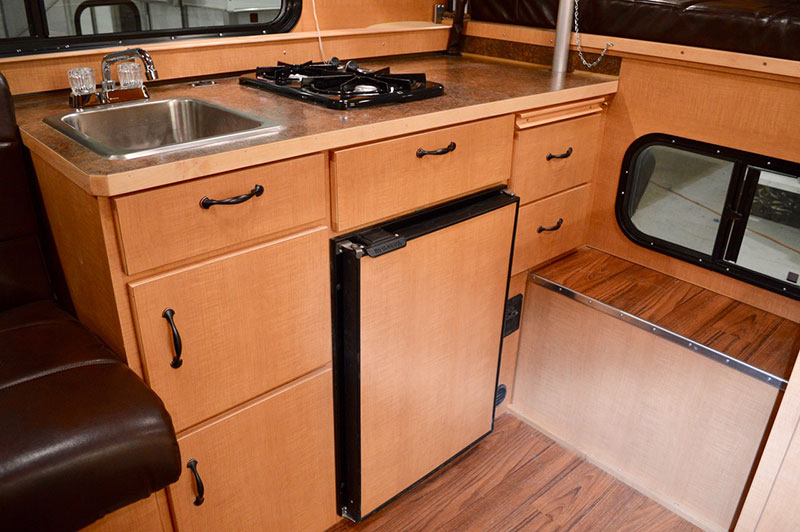 Alaskan Flatbed Camper Kitchen Drawers