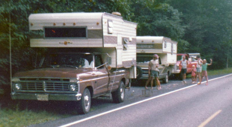 1975 Truck And Sun Way Camper