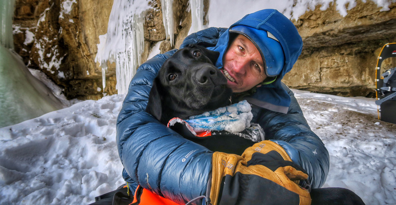 Aaron Mulkey And Dog