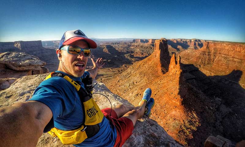 Aaron Mulkey Climbing Out West