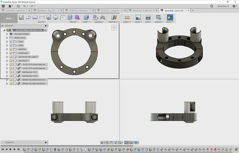 CAD Picture of parts