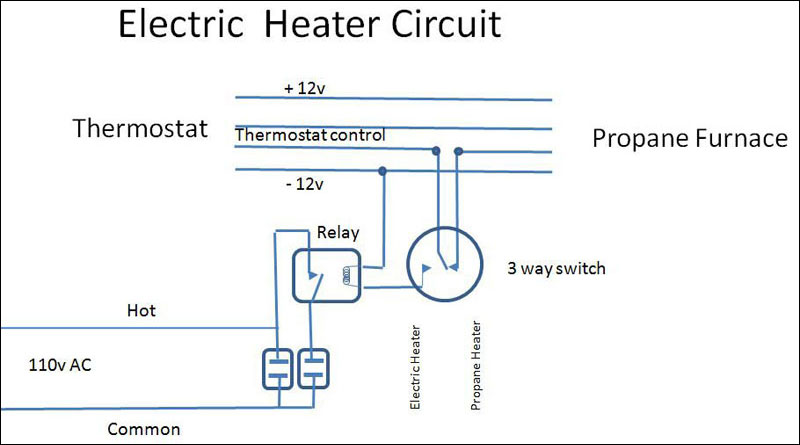 Electric Heater Circuit Diagram