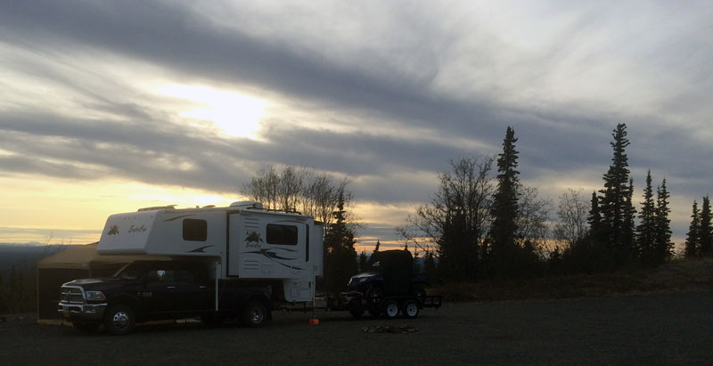 Gravel Pit Off Of Lake Louise Rd Alaska