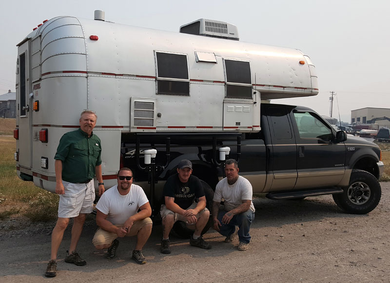 Installed StableLift On Avion Camper