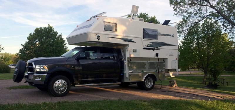 Northern Lite Camping With Flatbed