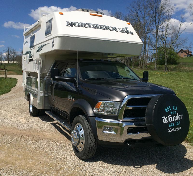 Northern Lite On Flatbed Ram Truck