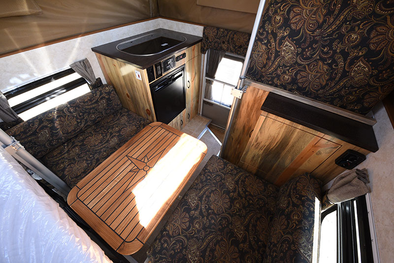 Phoenix Mini Max camper Interior Main Area