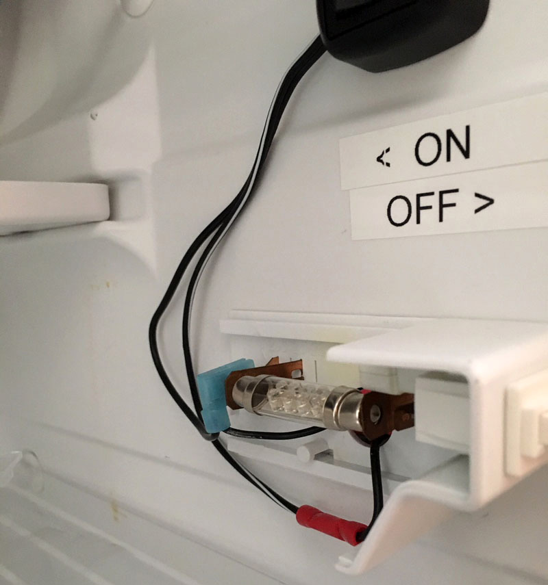 Refrigerator Switch Connection And LED Bulb