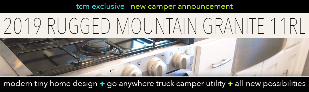 Rugged Mountain Granite 11RL Truck Camper