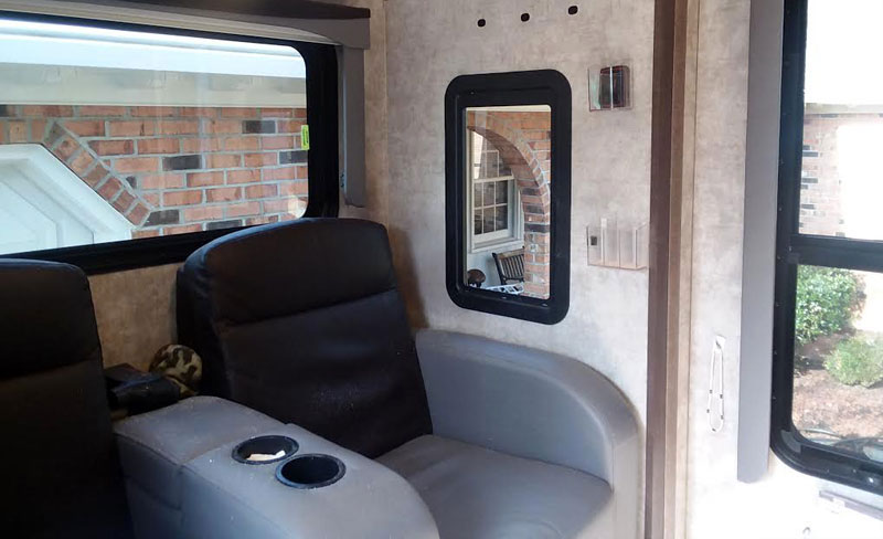 Window To Back Wall Of Camper Added