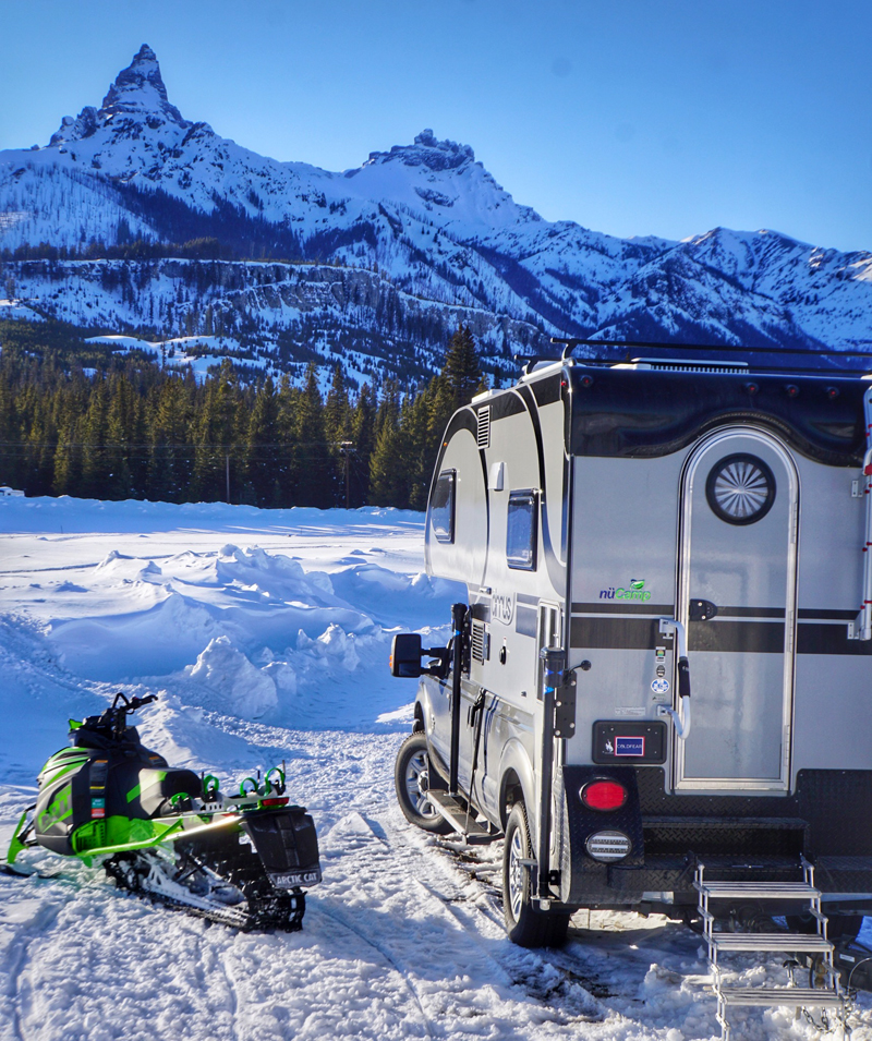 Winter Camping Cirrus 920 With Arctic Cat