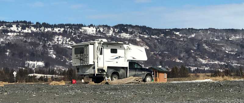 Beach in Homer, Alaska