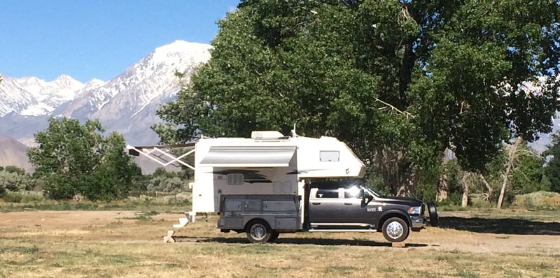 Camping In The Mountains Northern Lite