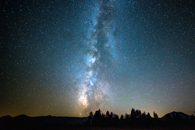 California Hat Creek Observatory, Milky Way