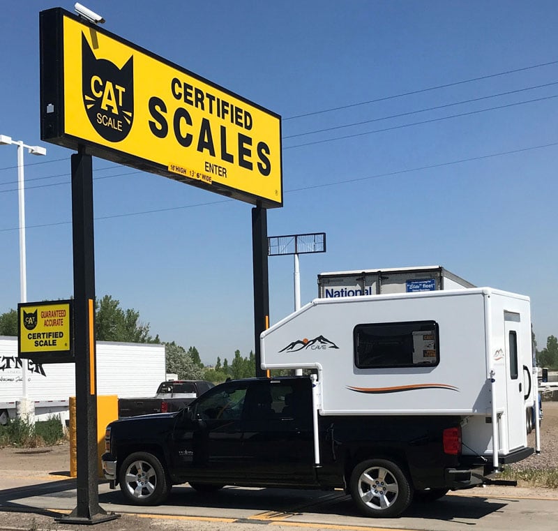 Camper And Truck Weight Scale