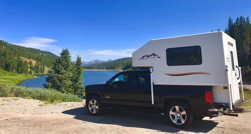 Cave Camper In Vail, Colorado