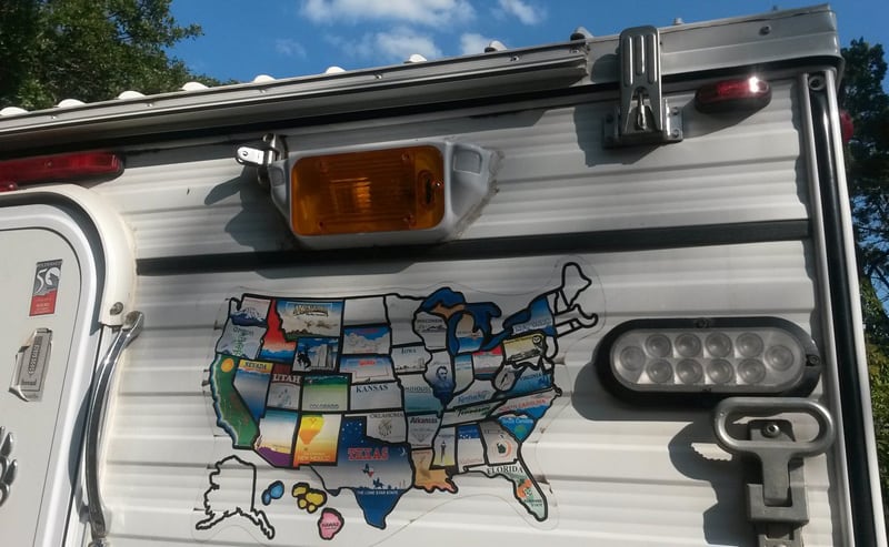 Four Wheel Camper Exterior LED Light