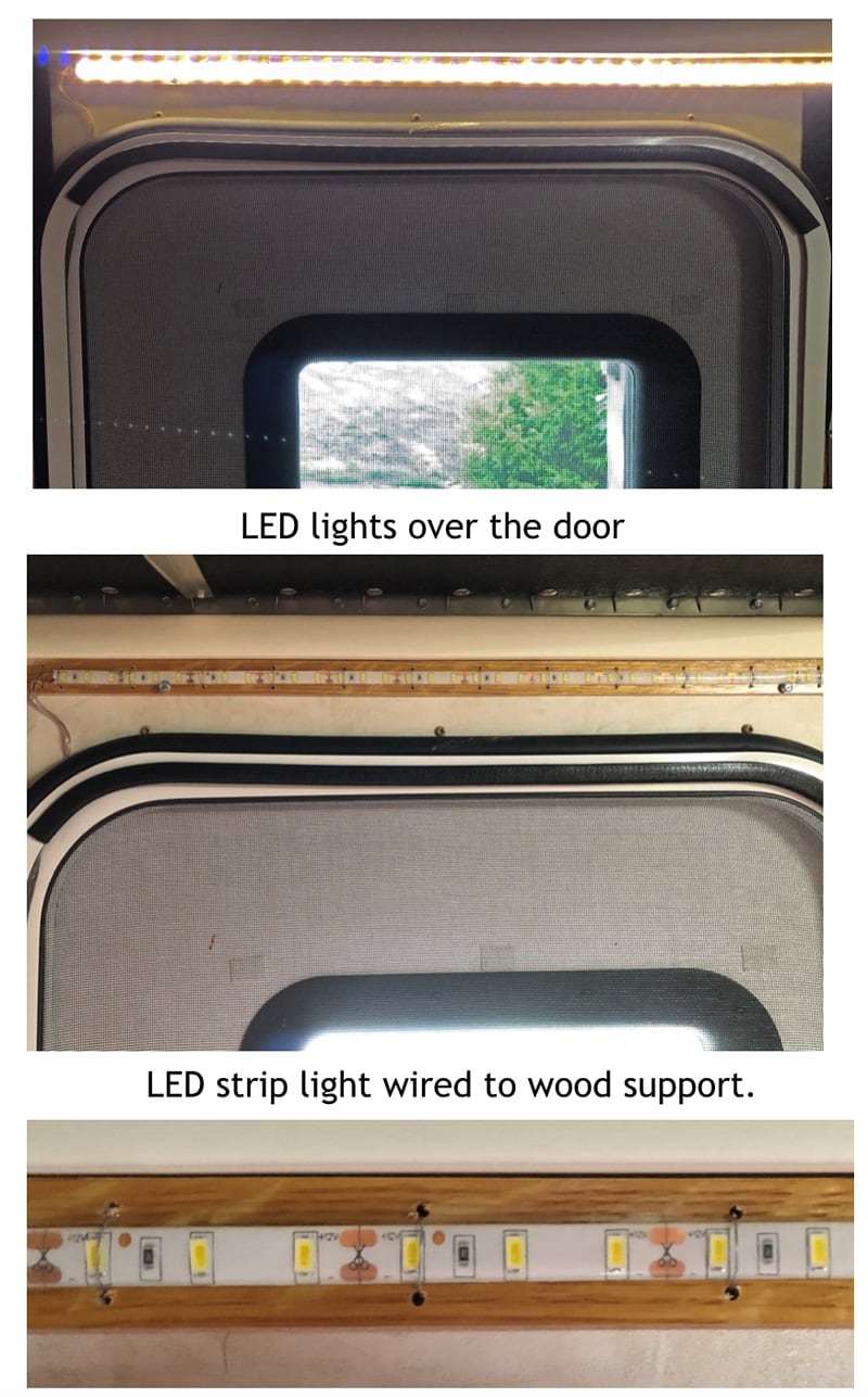 LED Lights Over Door