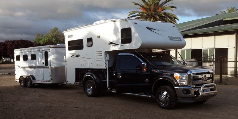 Lance Camper Horse Trailer